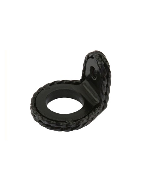 Spring Fork Twisted Ring 1 Inch 90 Degrees Black.